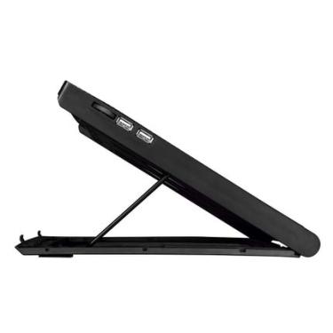 Imagem de Cooler Para Notebook Warrior Power Gamer Led Verde Luminoso - AC267OUT [Reembalado] AC267OUT