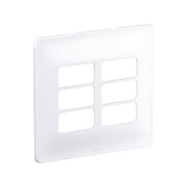 Imagem de Placa 3+3 Posto Separado 4x4 + Suporte Br Zeffia 680177 – Pial