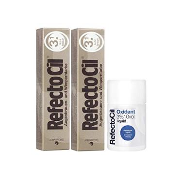 Imagem de Kit Refectocil 2 Tinta + 1 Oxidante N. 3.1 Castanho Claro