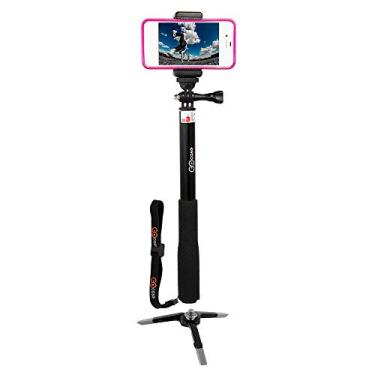 Imagem de Kit para Vídeo Conferência: Bastão Selfie PRO-POLE para Smartphone + Micro tripé JOBY
