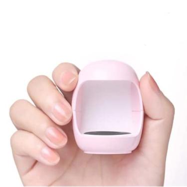 Imagem de Mini Secador de Unhas com Tecnologia UV LED de Secagem Rápida