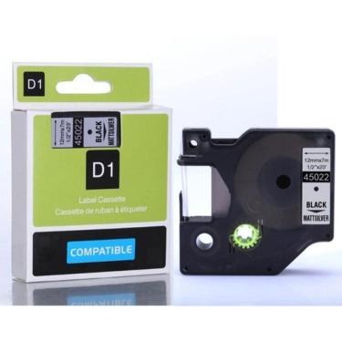 Imagem de Fita Rotulador Dymo Prata 12mm D1 45022 Compativel