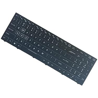 Imagem de UGPLM Teclado de laptop com luz de fundo colorida EUA para N850 N857Hj Cvm15F23Usj4309