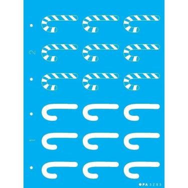 Imagem de Stencil Opa 15X20 - 3285 - Estamparia Bengalas De Natal