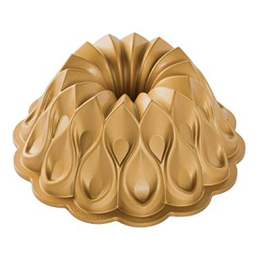 Imagem de Forma para Bolo - Gold Crown Nordic Ware Dourado