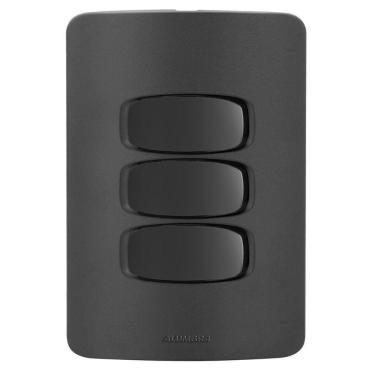 Imagem de Conjunto 3 Paralelos - Alumbra Gracia Black Maxx - Gbmx024