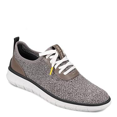 Imagem de Cole Haan Tênis masculino Generation ZEROGRAND Stitchlite, Cinza geleira/cinza risca de malha/amarelo cibernético/branco óptico, 36