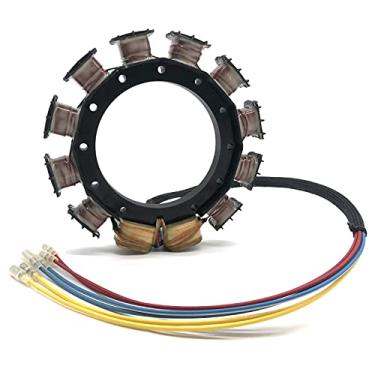Imagem de JETUNIT Estator de motor de popa para Mercury Mariner 9 Amp 40-125 HP 2/3/4 Cilindro 2 tempos (1987-1995) Peça de barco 174-8778K1 398-818535A3