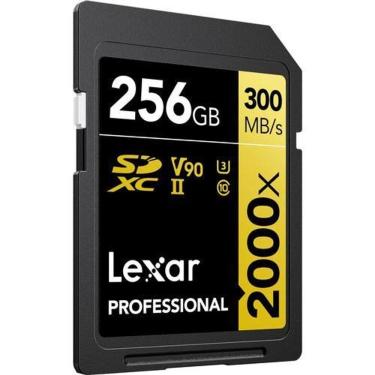 Imagem de Cartão de memória lexar sd xc 256gb 2000x uhs-ii 300mb/s v90