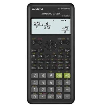 Imagem de Calculadora Cientifica Lcd 4 Linhas 252 Funcoes Cinza Casio