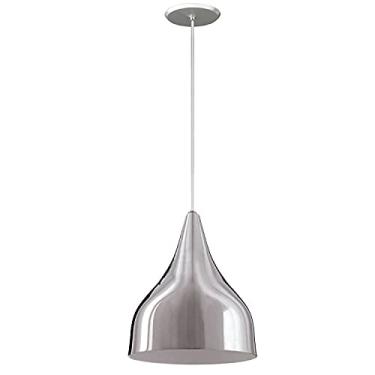 Imagem de Pendente Funil Pequeno Redondo 1 Lâmpada Pantoja & Carmona, 60w 220v Grafite