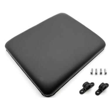 Imagem de Almofada de assento de rolo, almofada de rolo, assento de substituição para andador de rollator, assento acolchoado com suporte, com bolsa de armazenamento, com ferragens, 36 cm x 30 cm. Peças de