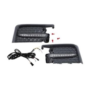 Imagem de labwork 1 par de faróis de neblina DRL de substituição para Toyota Corolla SE XSE 2020-2022 faróis de neblina TO1038237, 812B012010