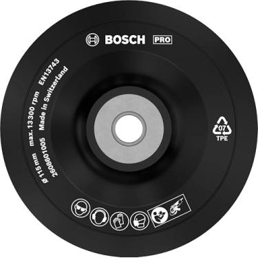 Imagem de Bosch Prato de borracha PRO para disco de fibra 115mm, M14