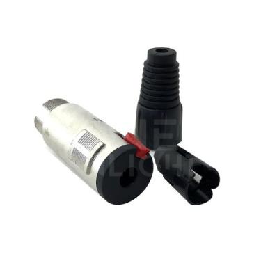 Imagem de Kit 10 conector p10 femea linha hj081 - HJH