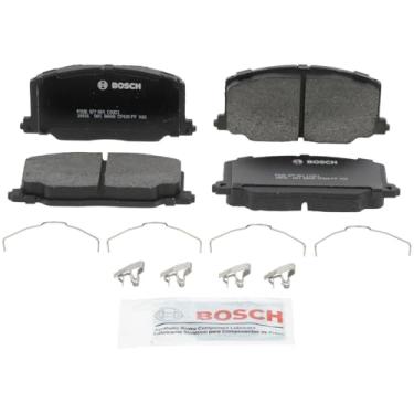 Imagem de BOSCH BC356 QuietCast Conjunto de pastilhas de freio a disco de cerâmica premium - compatível com Lexus ES250 Select Lexus ES250; Toyota Camry, Celica; FRONTAL