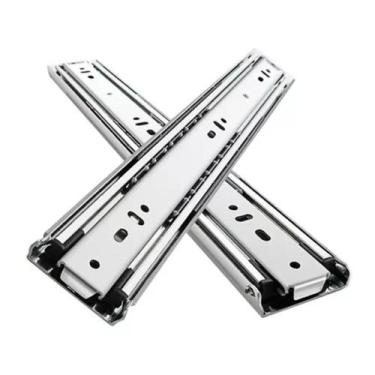 Imagem de Kit 2 Corrediça Gaveta Trilho Telescópico 30cm 2 Pares 20kg - Rayco