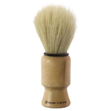 Imagem de Pincel De Barba Pequeno Cabo De Madeira E Cerdas Naturais - MARCO BONI