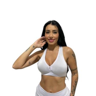 Imagem de Top nadador sem bojo feminino TB moda fitness academia e ginástica, Br