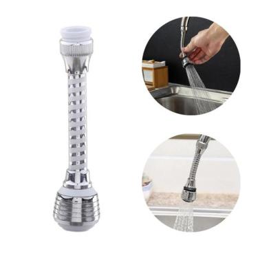 Imagem de Extensor De Torneiras Chuveirinho Flexível Metal Bico