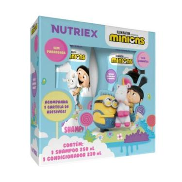 Imagem de KIT MINIONS AGNES (SHAMPOO 250mL + CONDICIONADOR 230mL) - Nutriex