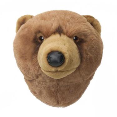 Imagem de Cabeça de Pelúcia de Parede   Urso Oliver  Wild & Soft
