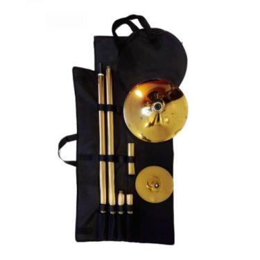 Imagem de Barra de Pole Dance Dourada Giratória Desmontável Importada - Venus