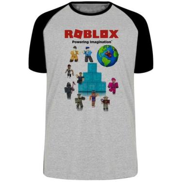 Imagem de Camiseta Roblox Turma Blusa Plus Size extra grande adulto ou infantil 