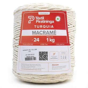 Imagem de Barbante Turquia Macramê 24 Fios 1Kg - Piratininga