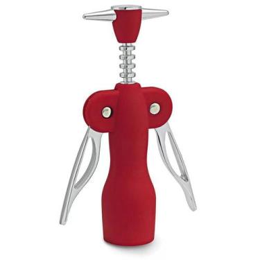 Imagem de Saca Rolhas Hércules Abridor de Vinhos Manual de Zinco 19cm - GENERIC