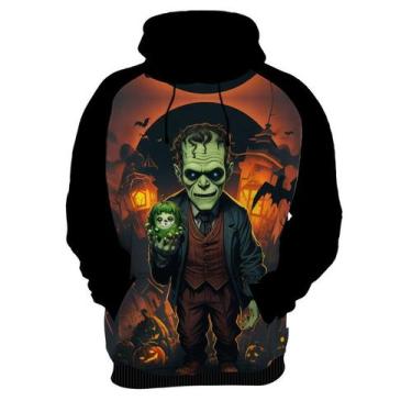 Imagem de Moletom Casaco Tshirt Halloween Frankenstein Zombi Susto 2 - Enjoy Sho