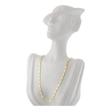 Imagem de Pulseira Masculina Piastrine 3.6 22 Cm Ouro 18k 750 Maciça - JOIE JOIA