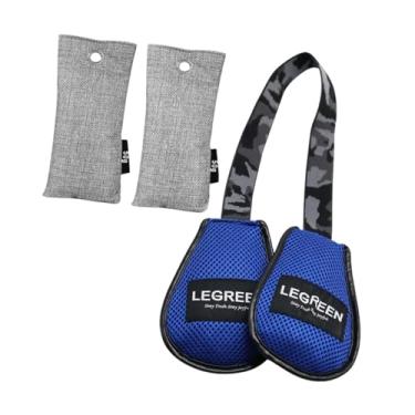 Imagem de menolana Luvas de boxe desodorizantes pacote absorvente de odor multiuso luvas de boxe mais limpo ferramenta de boxe para luvas de hóquei sapatos geladeira, Azul, 50g Sem Sabor