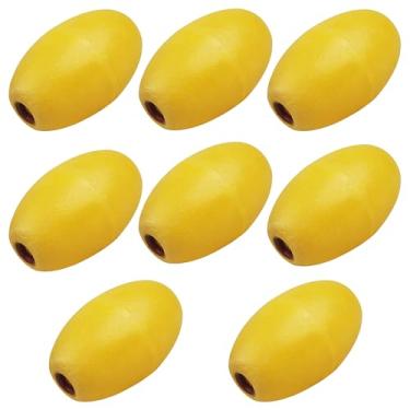 Imagem de Flutuadores de corda boia marítima flutua em águas profundas, marcador de pesca, boias de âncora, flutuador para barcos, natação, caiaque, caranguejo, trilha, doca, piscina (8 peças 3,58 x 5,31