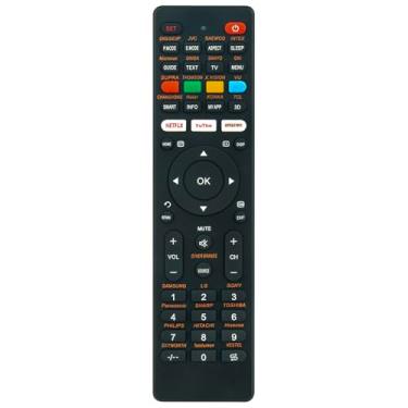 Imagem de Controle remoto de substituição universal RC-G009 RCG009 para todas as TVs RCA, compatível com Skyworth Hisense Samsung Hitachi LG Sony Panasonic Sharp Toshiba Philips TV