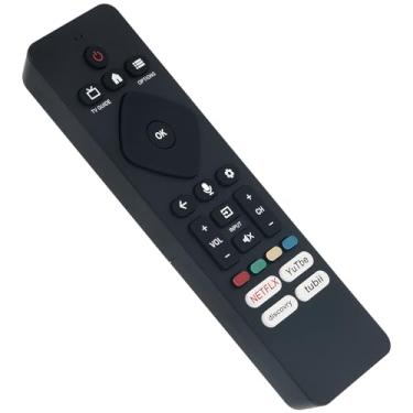 Imagem de URMT26CND002 RF439B Controle remoto de substituição de pesquisa por voz compatível com Philips Google TV 65PUL7552 50PUL7552 55PUL7552 50PUL7672 55PUL7672 65PUL7672/F7 75PUL75PUL75PUL75PUL7672/F7