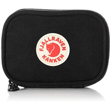 Imagem de Carteira de viagem masculina FJÄLLRÄVEN, preta, 7,5 x 11 x 2 cm, Preto, 7,5 x 11 x 2 cm, Carteira de Viagem