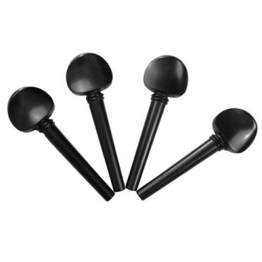 Imagem de Kit Cravelhas em Ébano Olho Paris para Violino 4/4 - Orquezz