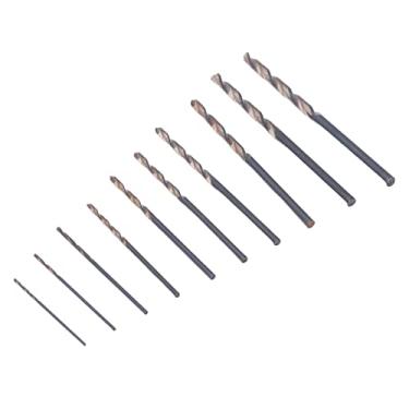 Imagem de Conjunto de Brocas Hss Afiada Mini Torção Perfuração Escultura Buraco Perfuração Nogueira Cera de Abelha Madeira 0.8-3.0mm Trabalho de Precisão Adequado