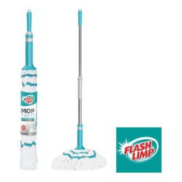 Imagem de Mop Twist Auto Torção Cabo Extensivo Telescópio Flash Limp - FlashLimp