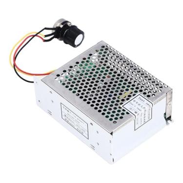Imagem de Controlador de Velocidade do Motor PWM DC, Regulador de Velocidade do Motor da Liga de Alumínio, Entrada AC110-220V, Saída DC0-100V, Com Proteção de Sobrecorrente, para
