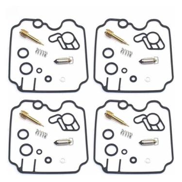 Imagem de Kit de reparo de carburador de motocicleta para peças de reposição de junta de agulha flutuante XJ600N XJ600S 1992-1994 XJ 600 XJ600 N S (1 conjunto)