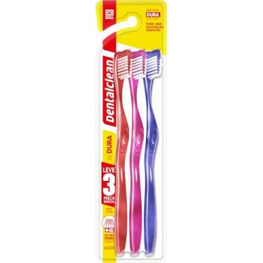 Imagem de Dentalclean Escova de Dente Basic Color Leve 3 - Cerdas Duras