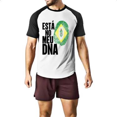 Imagem de Camiseta Raglan Esta no meu DNA Ceara - Alearts, P