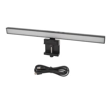 Imagem de Lâmpada de monitor de laptop GRCFUMO, barra de luz de monitor de tela para cuidados com os olhos com chicote de fios, lâmpada de monitor de computador ajustável para escritório