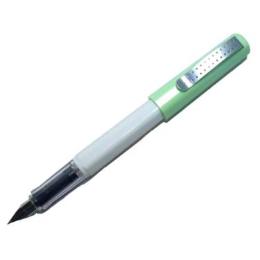 Imagem de Caneta Tinteiro Jinhao 166 Soft Color Verde Pena Extrafina EF