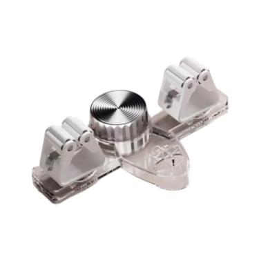 Imagem de DimyFew Titular de vassoura, MOP Hanger Broom Hanger Organization Tool Rack Storage System para lavanderia do escritório do armário de garagem, Branco Transparente