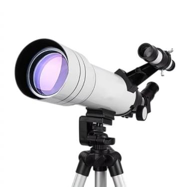 Imagem de Telescópio Astronômico Profissional de Alta Definição, 333X para Ver a Lua e as Estrelas, Monocular para Observação de Aves.