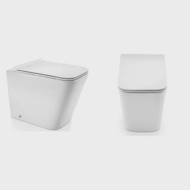 Imagem de Kit com 2 Vaso Sanitário Convencional com Assento Vougan Docol Branco