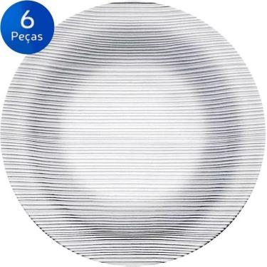 Imagem de Jogo de Pratos Fundos Diamante 6 Peças - Duralex